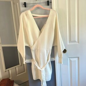 White Forever 21 Sweater Dress